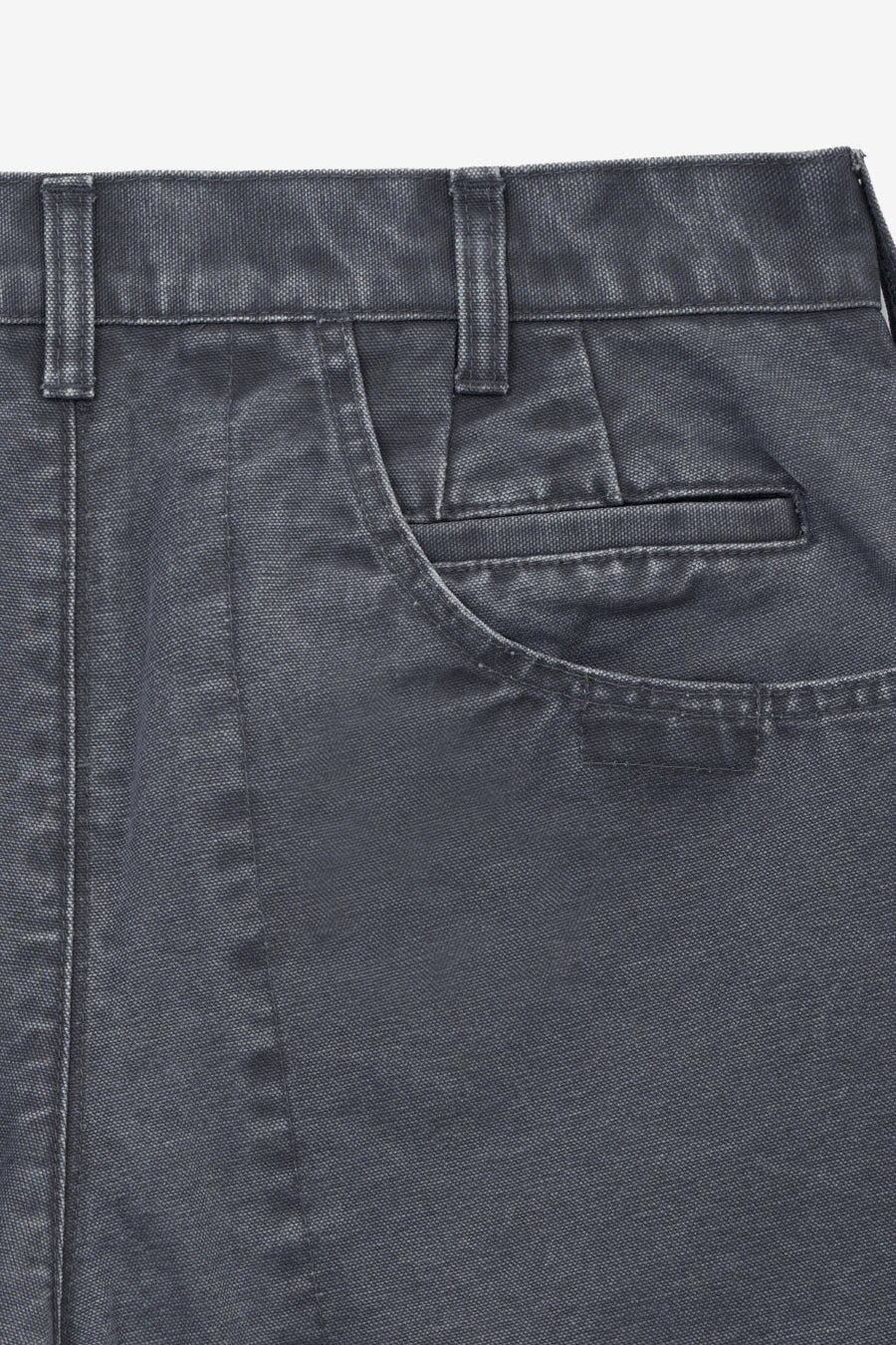 Insilence - Duck Cotton Stand-Up Shorts (Faded Grey) product image 10 | TRAB K-Fashion Australia