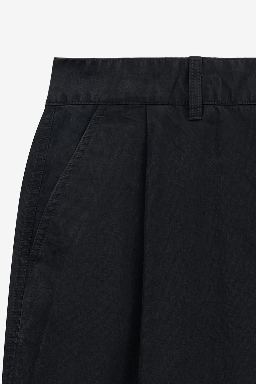 Insilence - Vintage Washed Tencel Pants (Washed Black) product image 8 | TRAB K-Fashion Australia