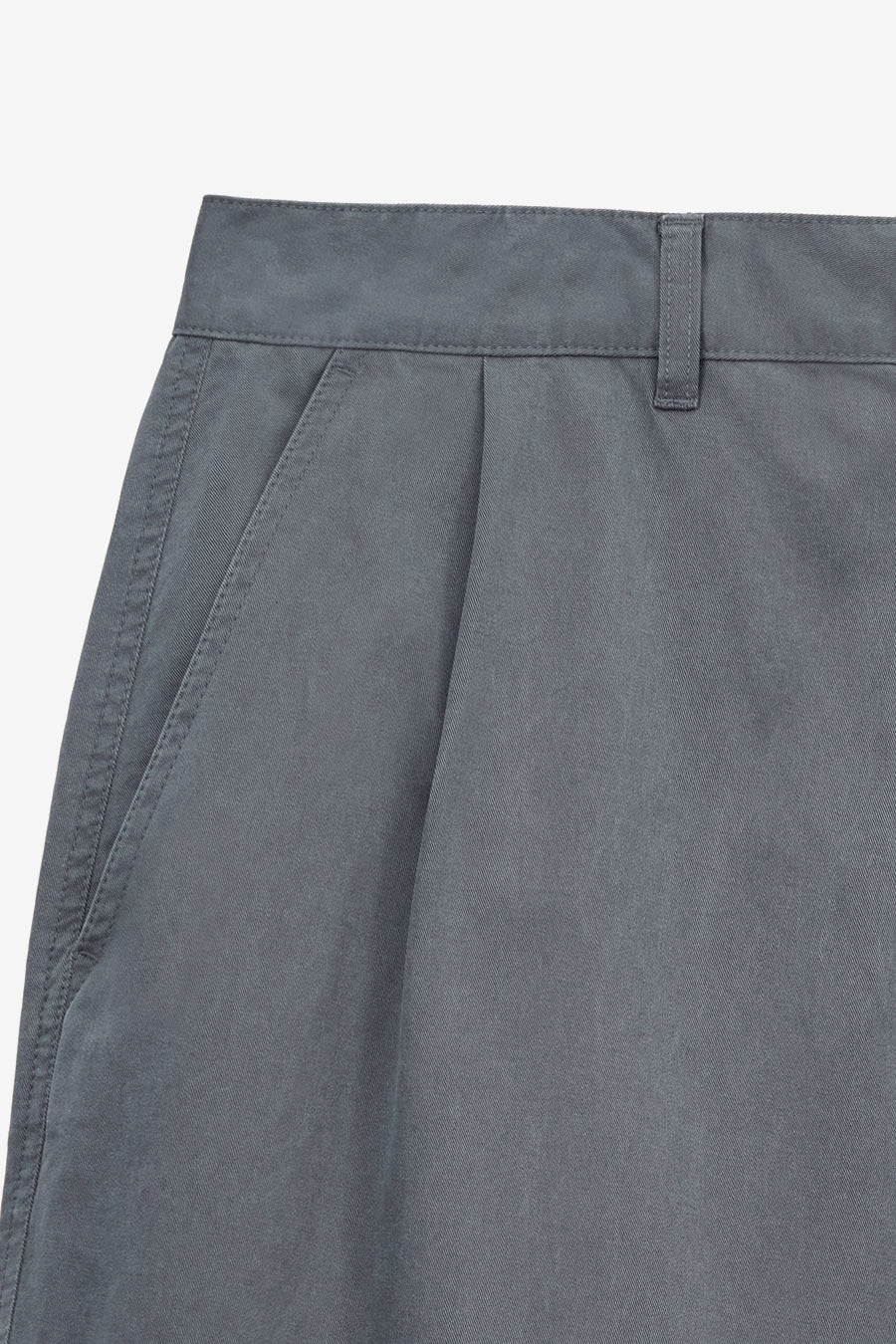 Insilence - Washed Cotton Back-Tuck Chino Pants (Charcoal) product image 8 | TRAB K-Fashion Australia