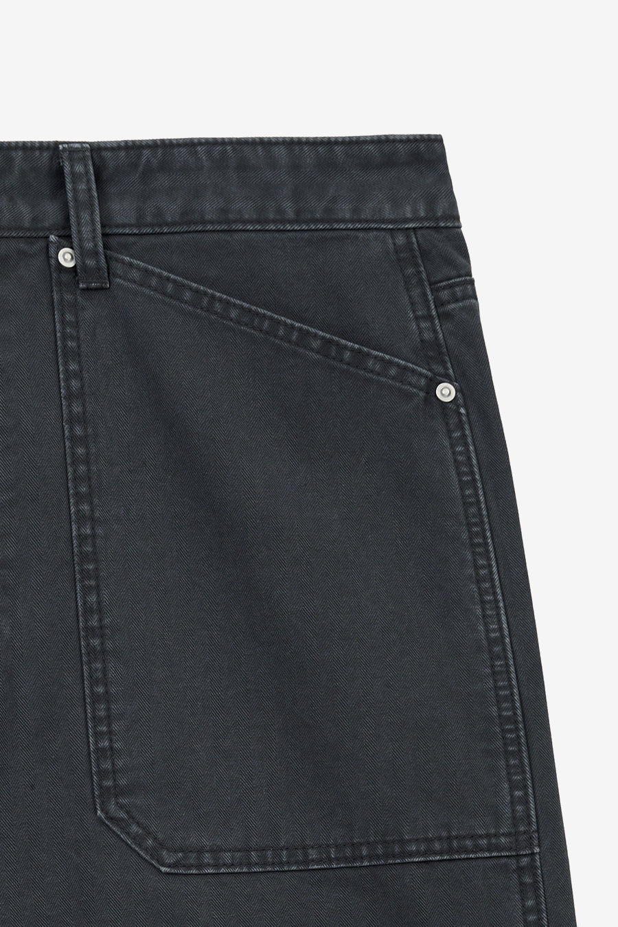 Insilence - HBT Baker Pants (Charcoal) product image 12 | TRAB K-Fashion Australia