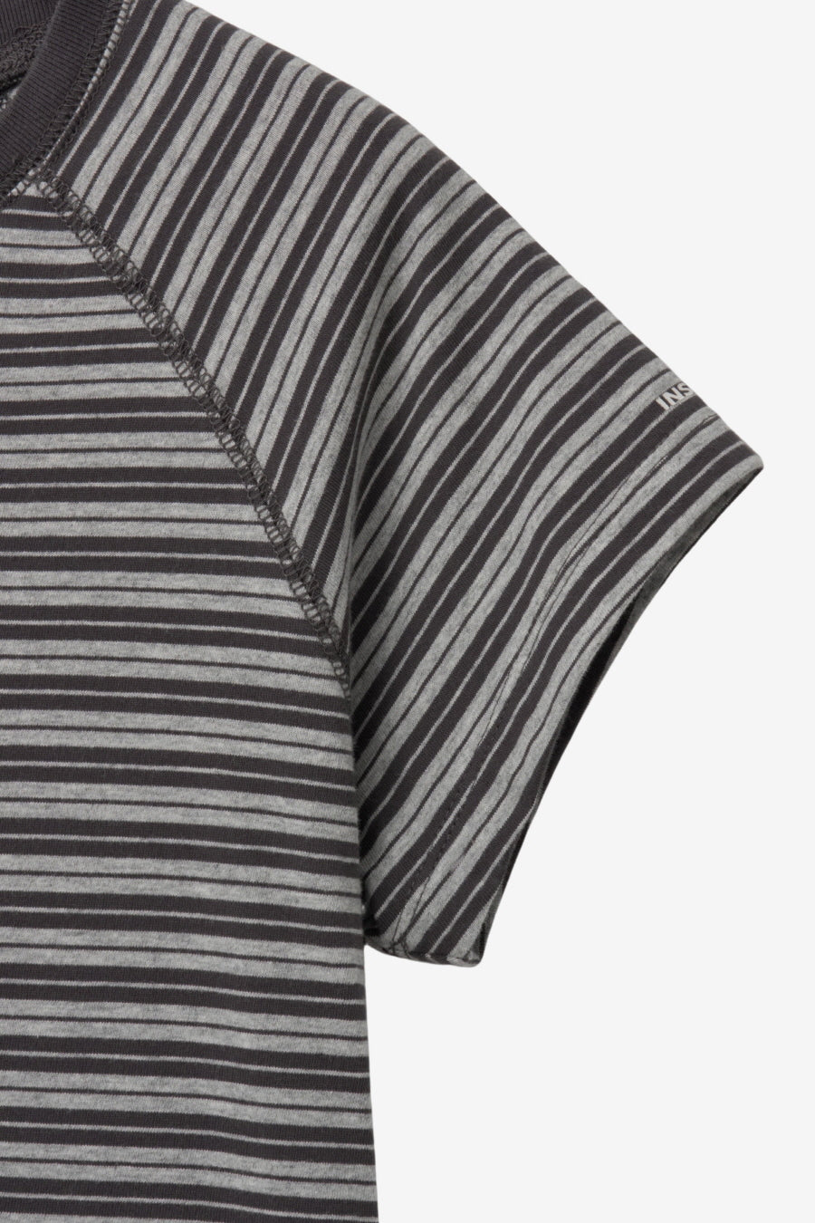 Insilence - Stripe Baby T-Shirt (Grey) product image 10 | TRAB K-Fashion Australia