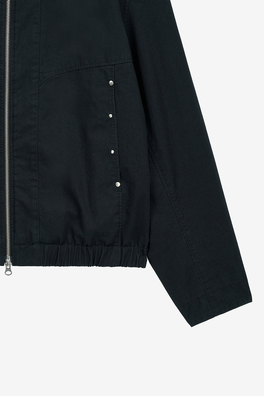 Insilence - Stud Cotton Blouson (Black) product image 10 | TRAB K-Fashion Australia