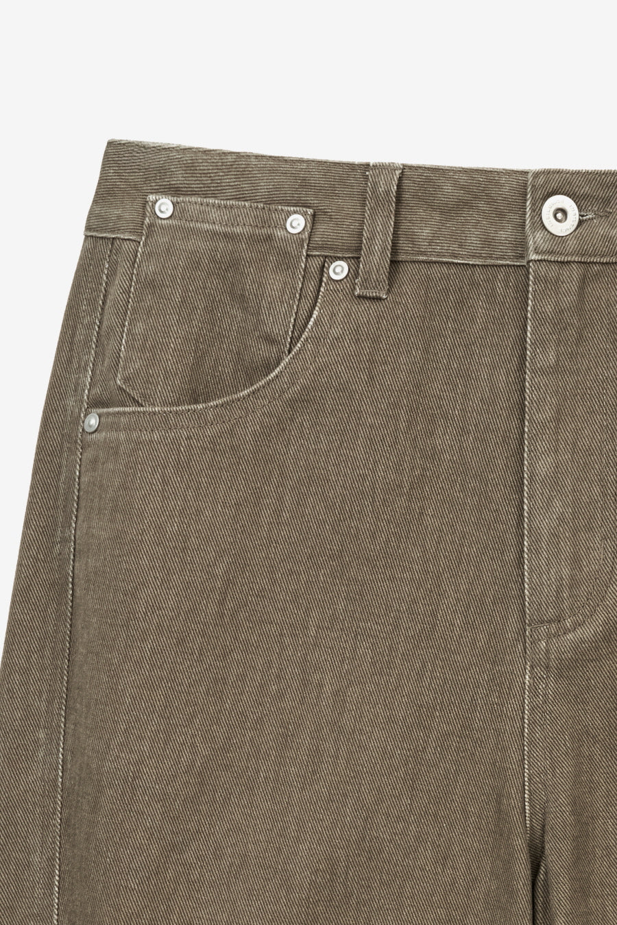 Insilence - Curved Cation Denim (Khaki) product image 10 | TRAB K-Fashion Australia