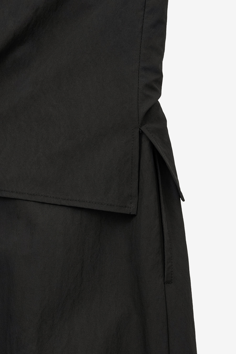 Insilence - Parachute Shirring One Piece (Black) product image 10 | TRAB K-Fashion Australia