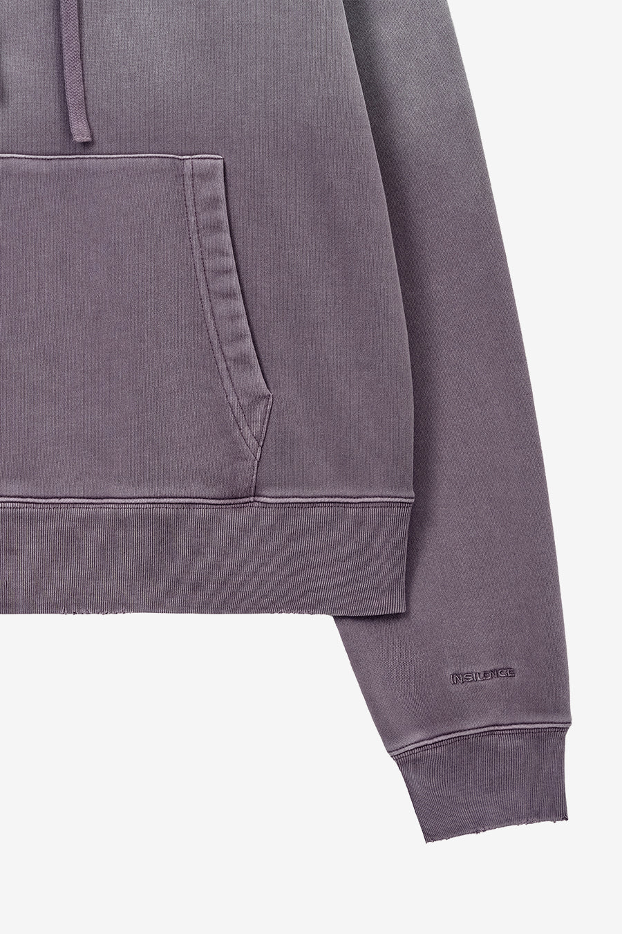 Insilence - Washed Color Soft Hoodie (Purple) product image 10 | TRAB K-Fashion Australia