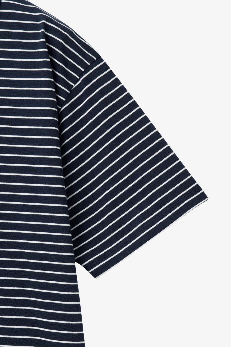 Insilence - Striped T-shirt (Navy) product image 10 | TRAB K-Fashion Australia