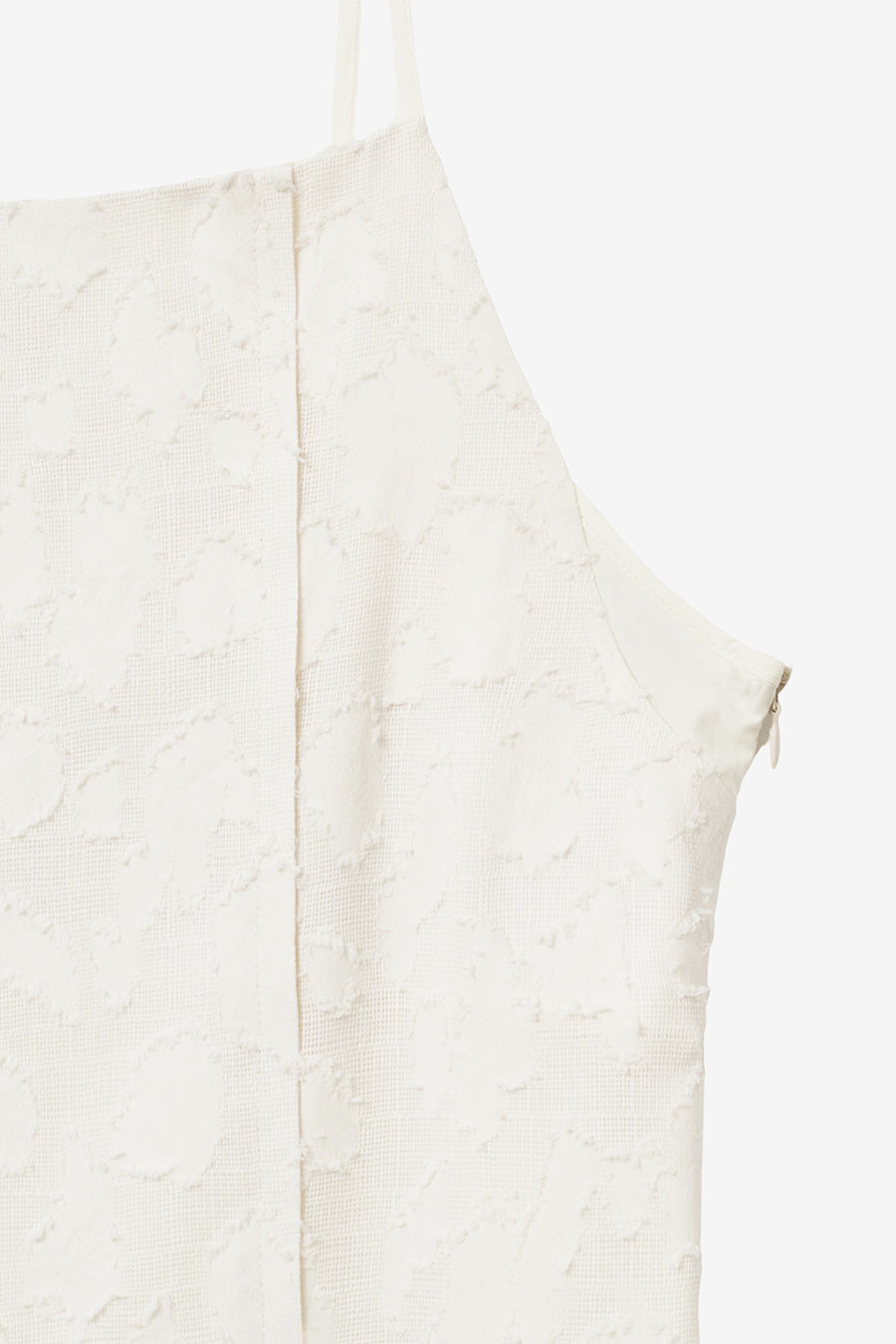 Insilence - Textured Jacquard Dress (Ivory) product image 10 | TRAB K-Fashion Australia