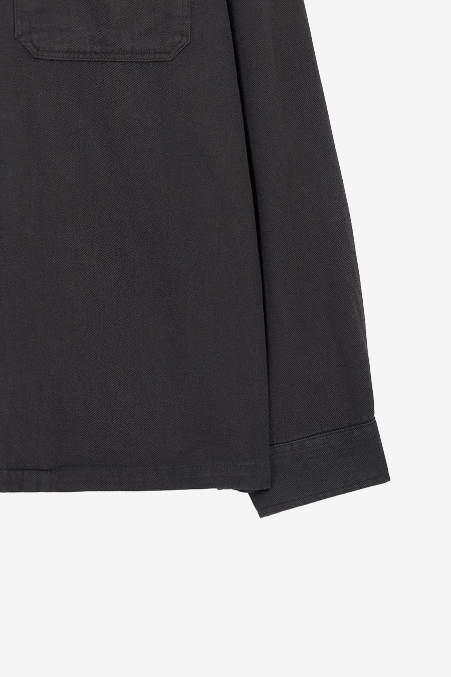 Insilence - Garment-dyed Fatigue Shirt (Grey Brown) product image 8 | TRAB K-Fashion Australia