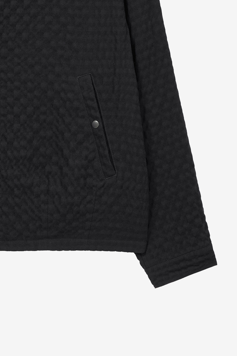 Insilence - Wrinkle Check Zip-up Jacket (Brown) product image 10 | TRAB K-Fashion Australia