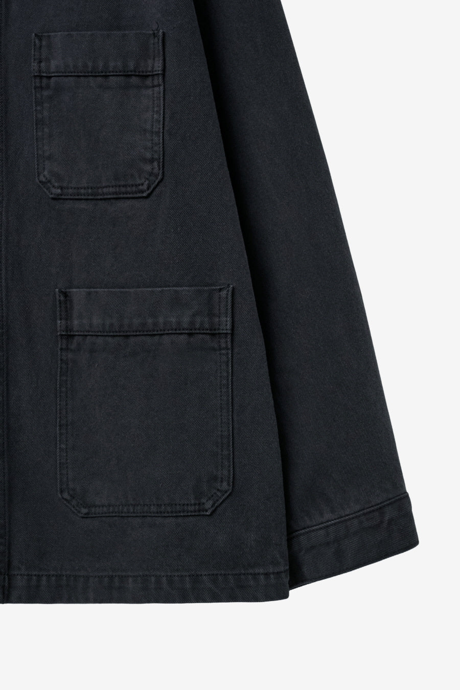 Insilence - French Work Jacket (Ink Black) product image 10 | TRAB K-Fashion Australia
