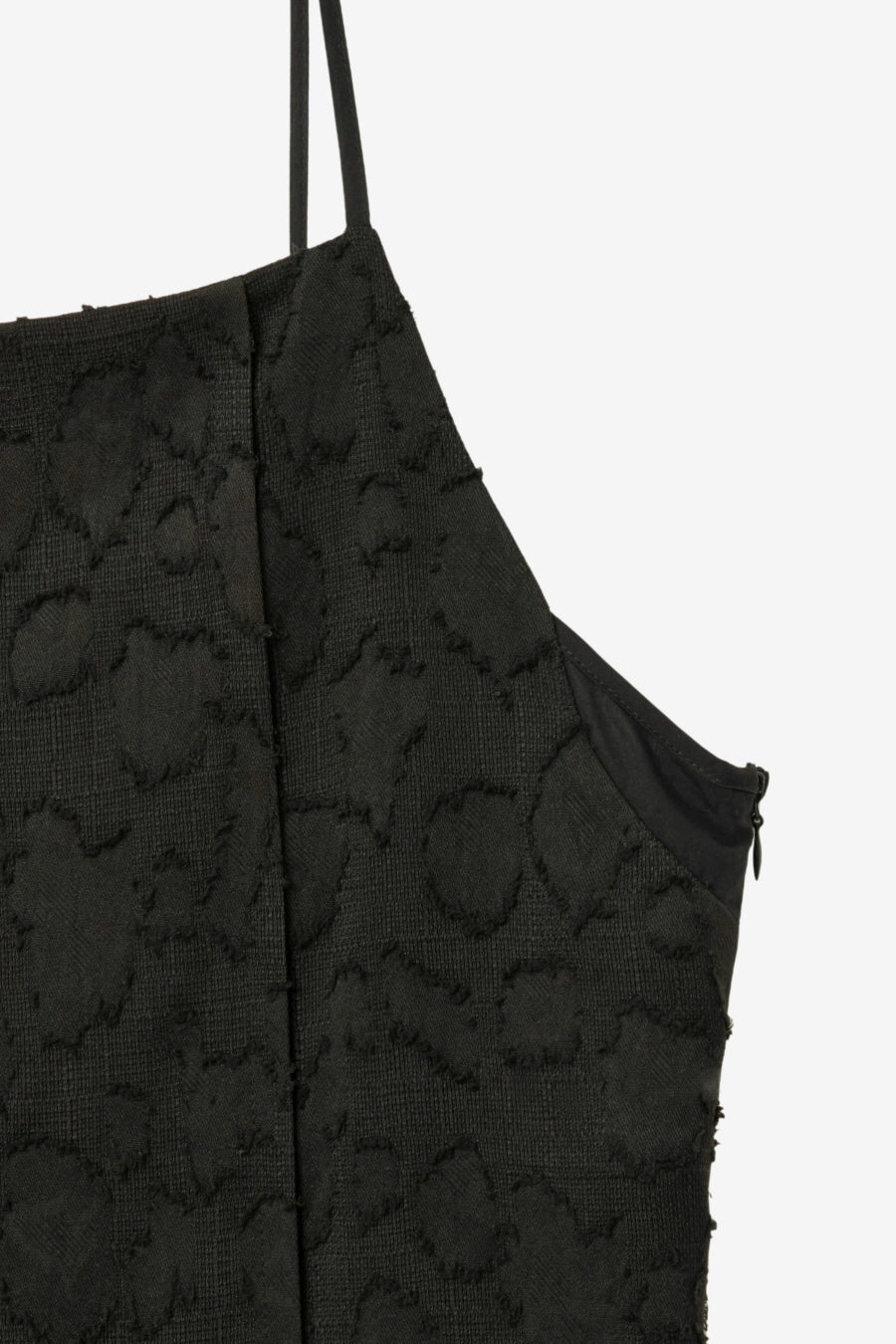 Insilence - Textured Jacquard Dress (Black) product image 10 | TRAB K-Fashion Australia