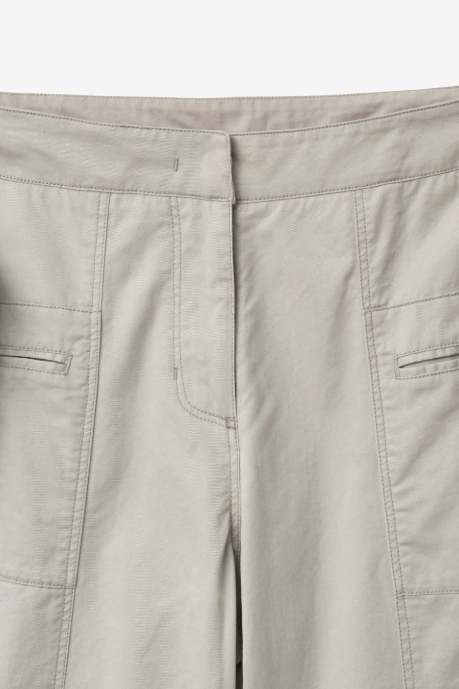 Insilence - Washed Cotton Pocket Pants (Light Beige) product image 10 | TRAB K-Fashion Australia