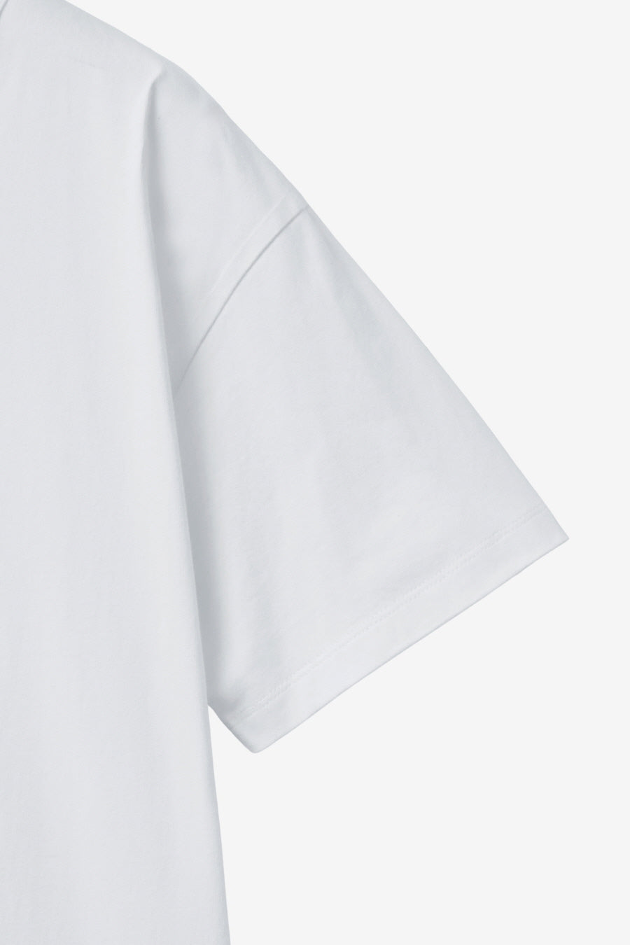 Insilence - Knotted Graphic T-shirt (White) product image 8 | TRAB K-Fashion Australia