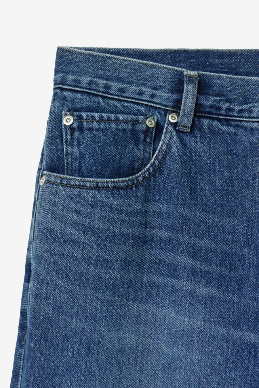 Insilence - Semi Flare Jeans (Mid Blue) product image 8 | TRAB K-Fashion Australia