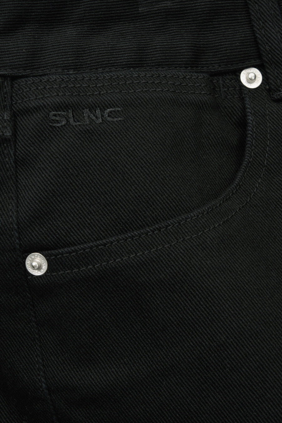 Insilence - Straight Fit Denim (Black) product image 10 | TRAB K-Fashion Australia