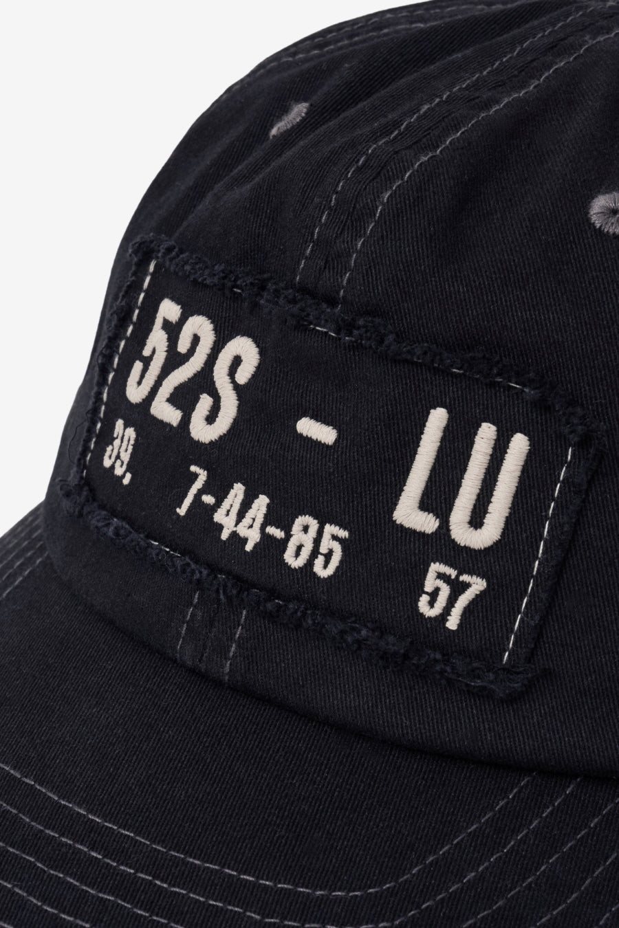 Insilence - Location Patch 6-Panel Cap (Black) product image 10 | TRAB K-Fashion Australia