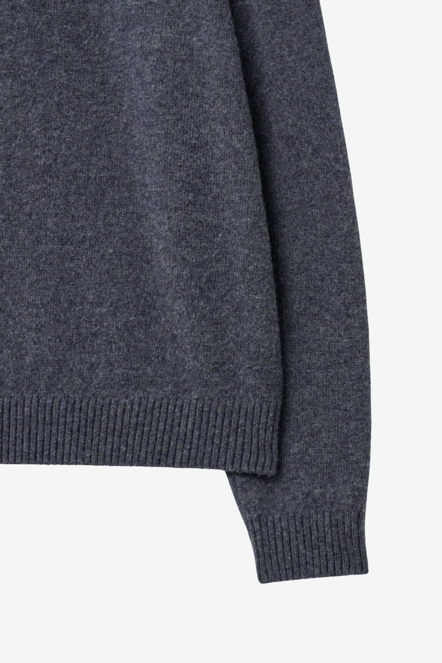 Insilence - Gusset Wool Crew Neck Pullover (Grey) product image 8 | TRAB K-Fashion Australia