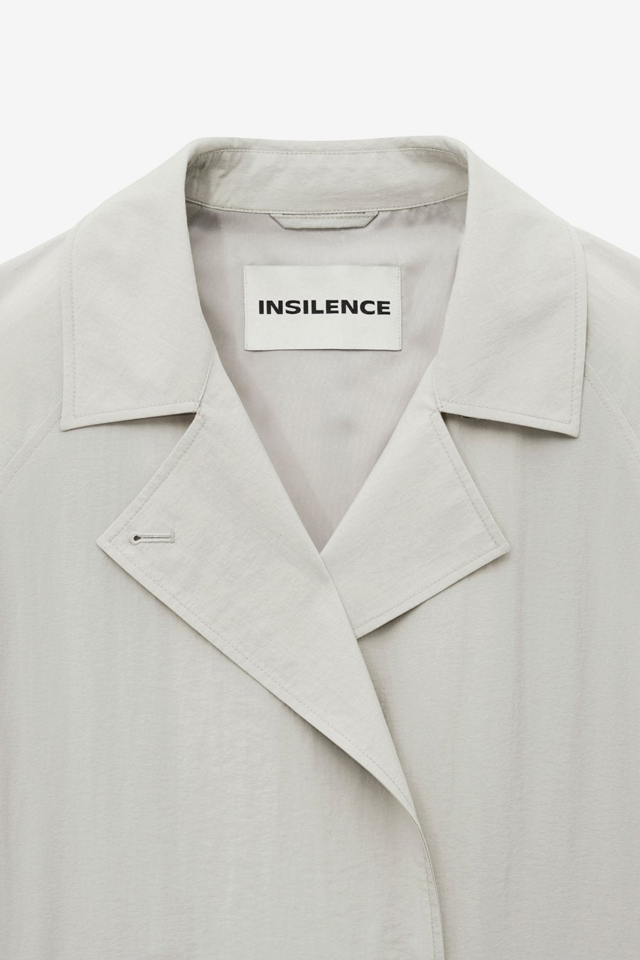 Insilence - Sheer Nylon Trench (Ash Beige) product image 9 | TRAB K-Fashion Australia