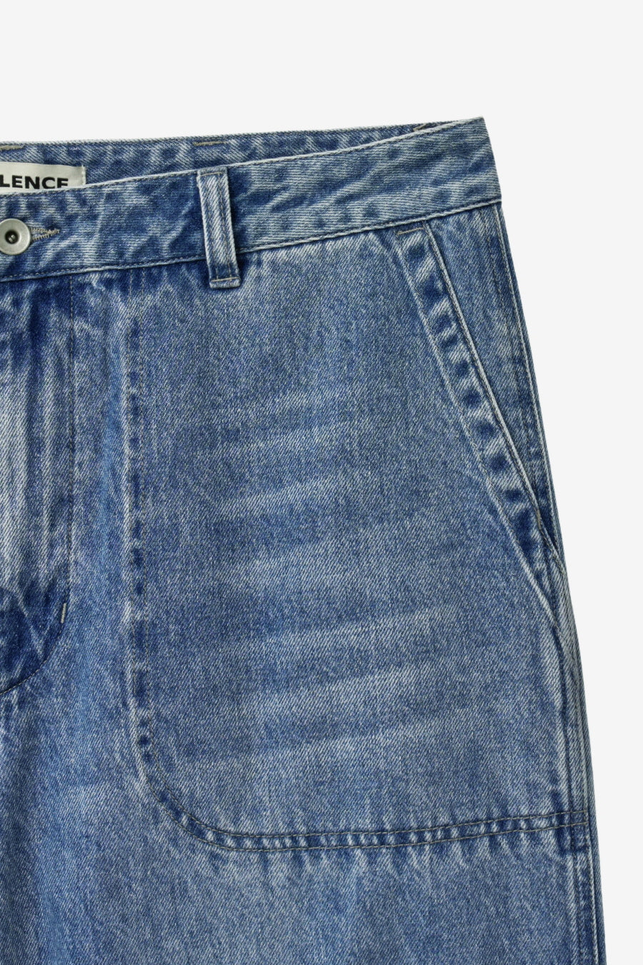 Insilence - M45 Denim Baker Pants (Light Blue) product image 8 | TRAB K-Fashion Australia