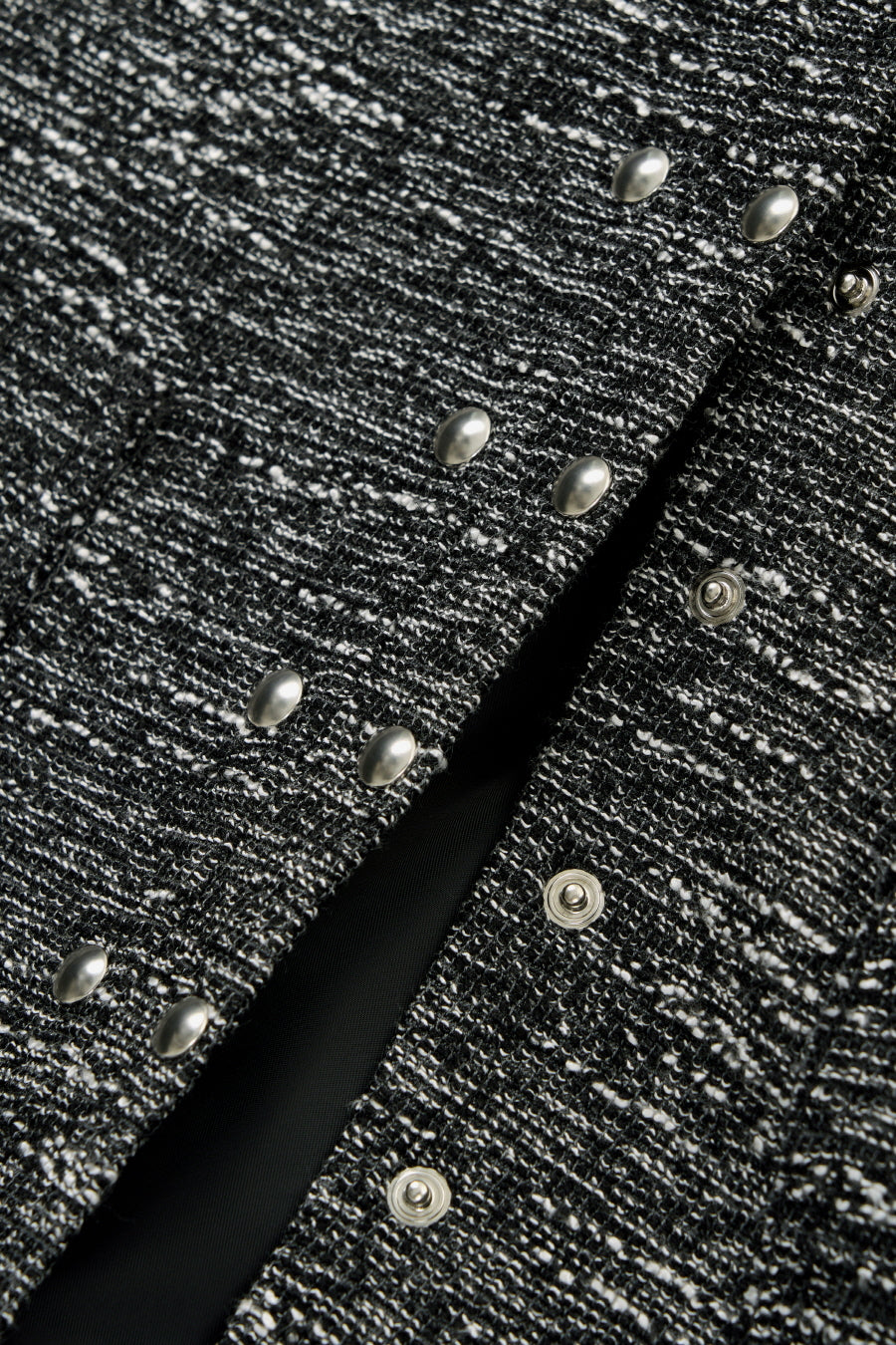 Insilence - Snap Detail Tweed Jacket (Multi) product image 10 | TRAB K-Fashion Australia