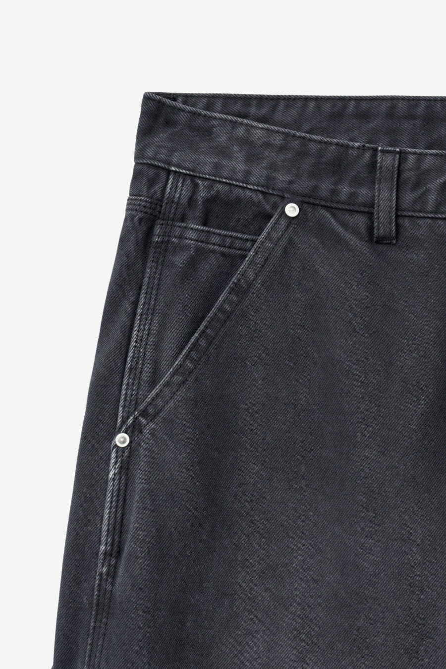 Insilence - Garment-dyed Painter Pants (Charcoal) product image 10 | TRAB K-Fashion Australia