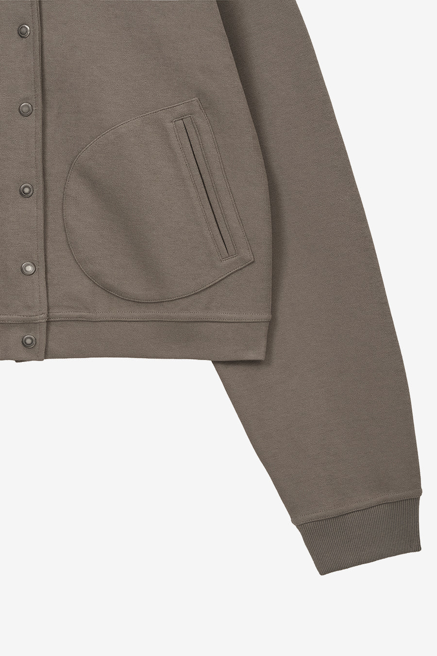 Insilence - Soft Snap Jumper (Khaki) product image 10 | TRAB K-Fashion Australia