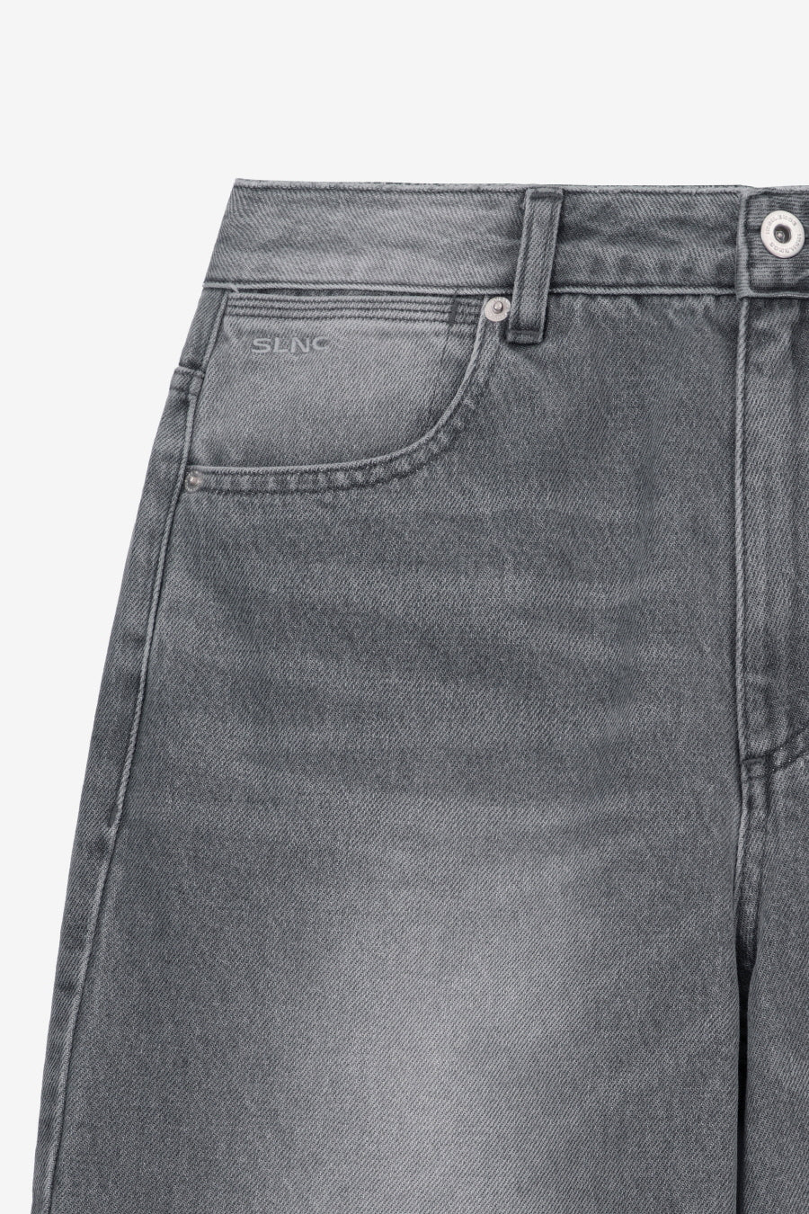 Insilence - Classic Washed Denim (Light Grey) product image 10 | TRAB K-Fashion Australia