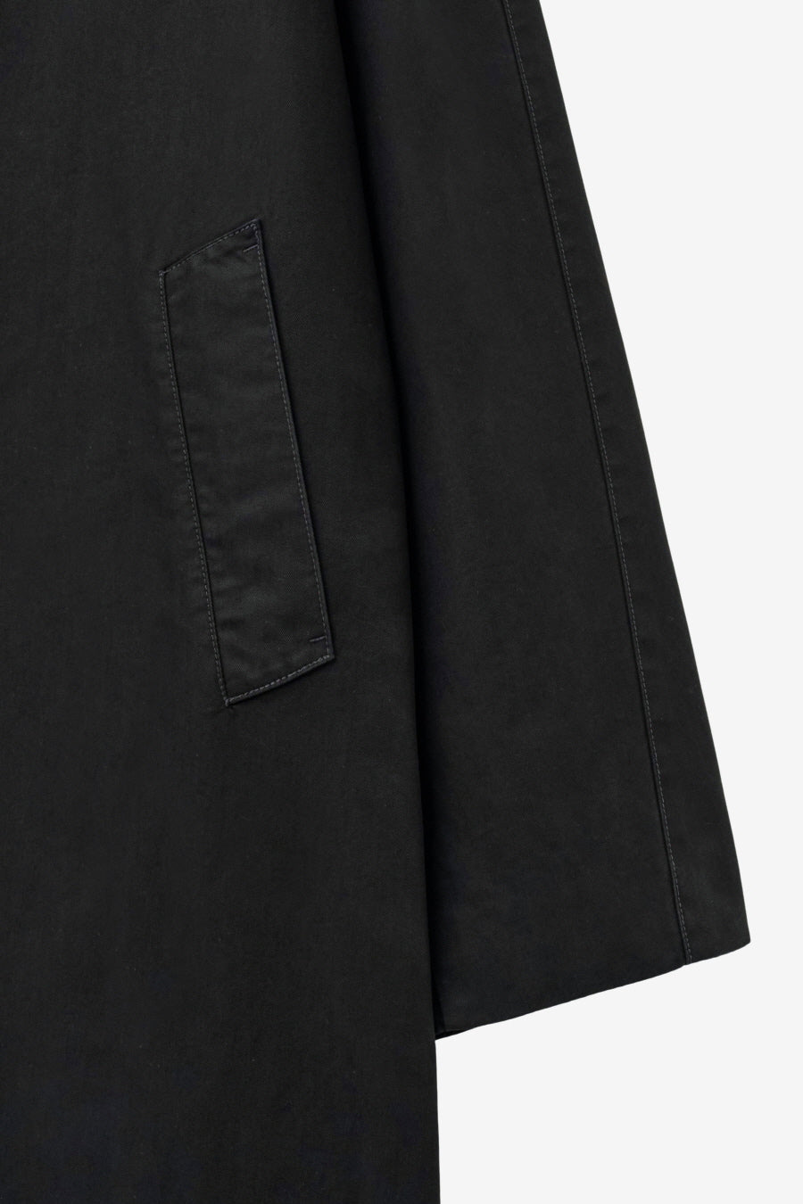 Insilence - Single Trench Coat (Black) product image 10 | TRAB K-Fashion Australia