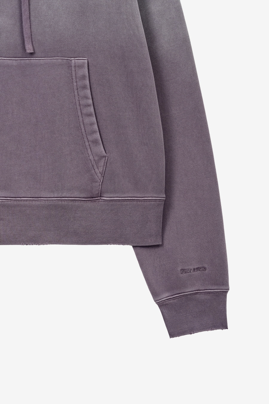Insilence - Washed Color Soft Hoodie (Purple) product image 10 | TRAB K-Fashion Australia