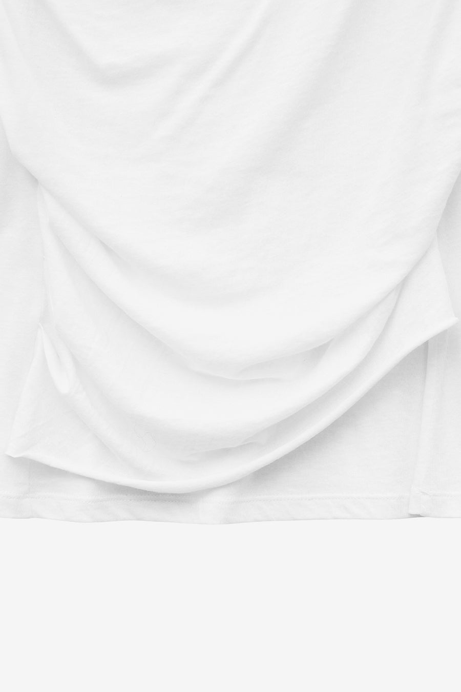 Insilence - Draping Boat Neck Long Sleeve (White) product image 10 | TRAB K-Fashion Australia