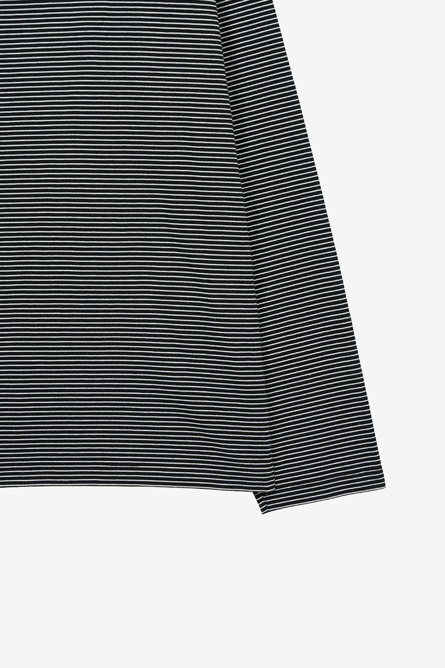 Insilence - Border Stripe Long Sleeve (Black) product image 10 | TRAB K-Fashion Australia