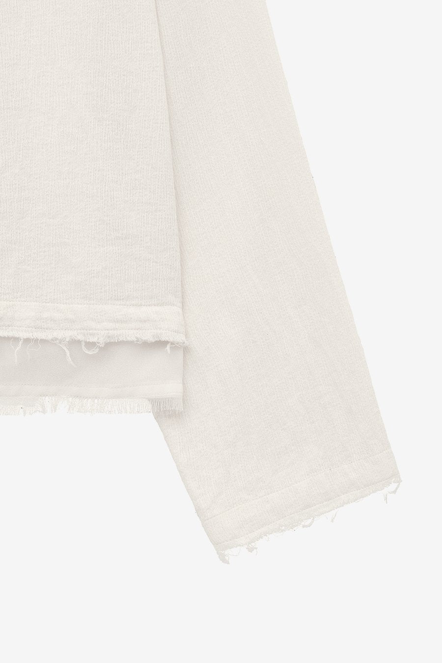 Insilence - Natural Shrunk Jumper (Ivory) product image 9 | TRAB K-Fashion Australia