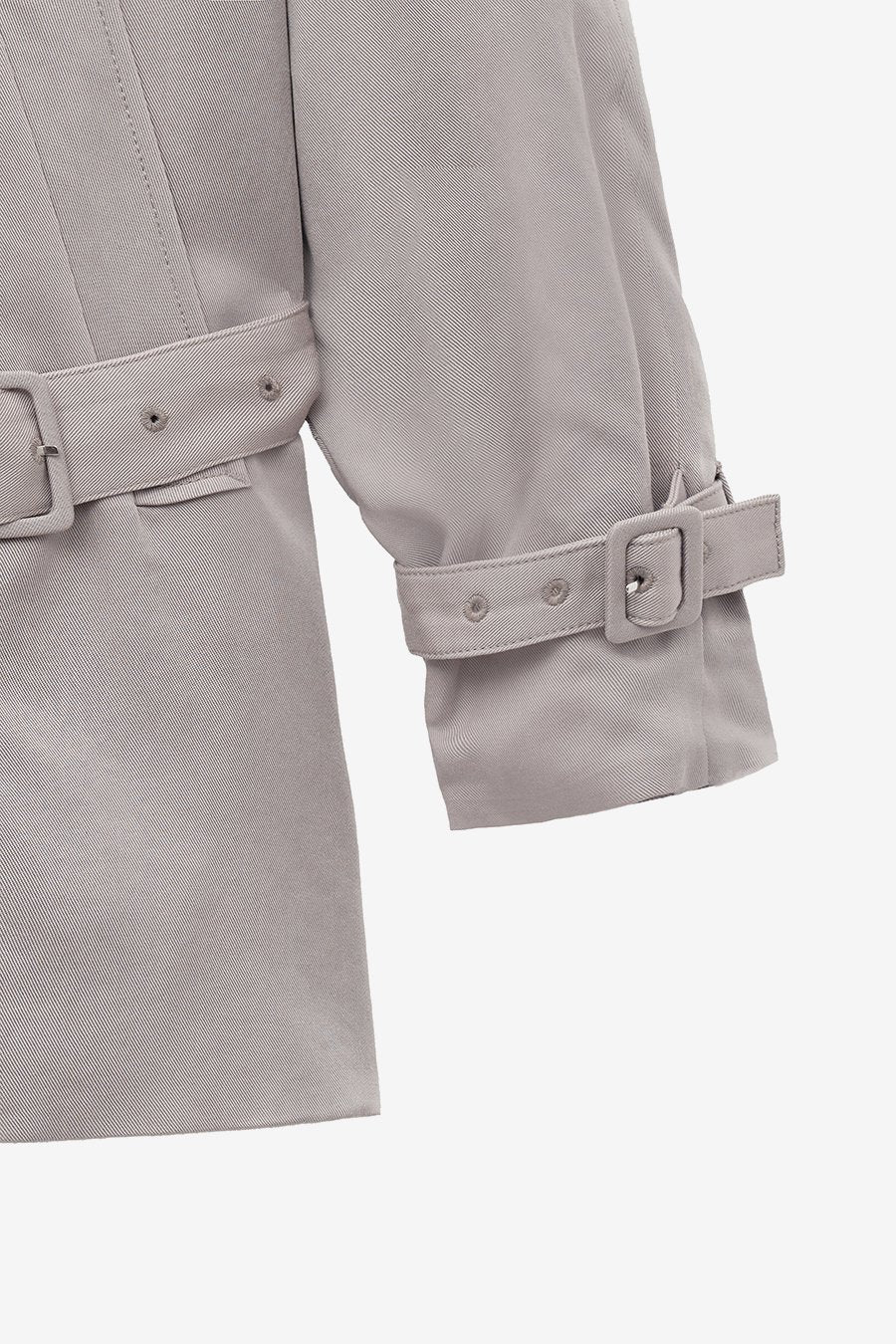 Insilence - Raglan Tencel Casual Jacket (Ash Beige) product image 10 | TRAB K-Fashion Australia