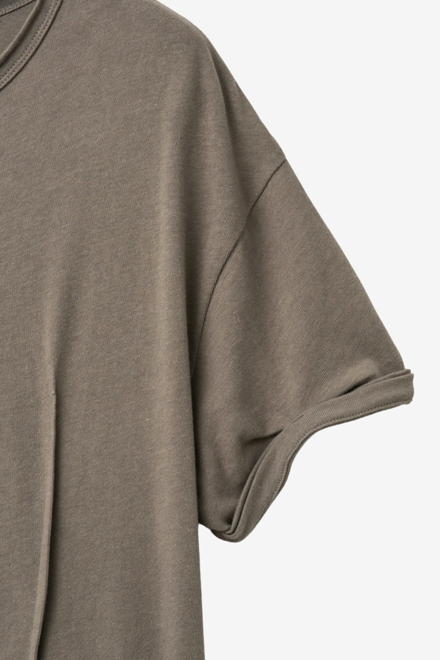 Insilence - Linen Cotton Layered Dress (Khaki Brown) product image 10 | TRAB K-Fashion Australia