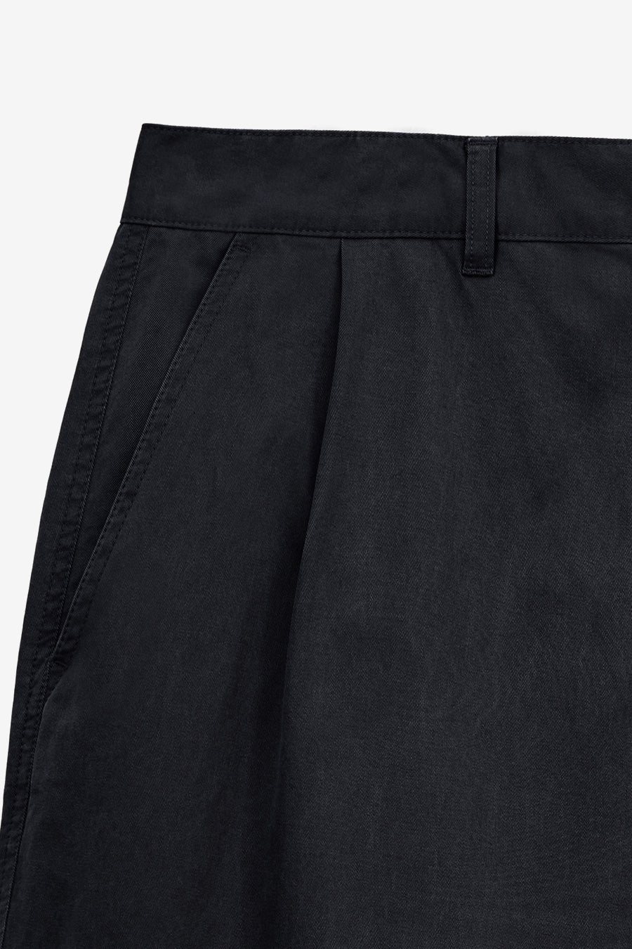 Insilence - Washed Cotton Back-Tuck Chino Pants (Washed Black) product image 8 | TRAB K-Fashion Australia