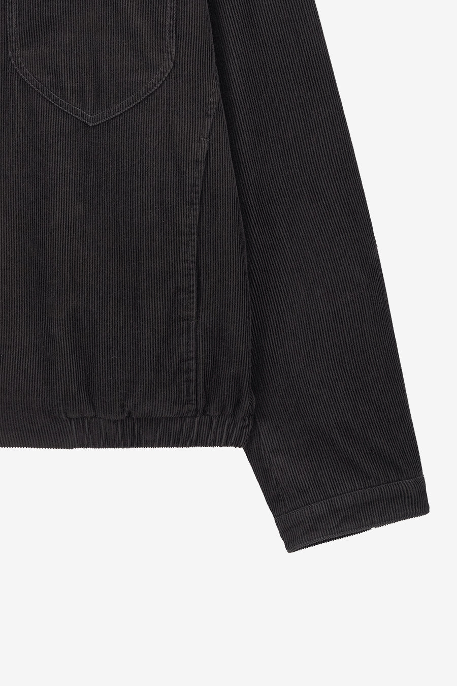 Insilence - Organic Cotton Cord Rodeo Jacket (Dark Brown) product image 8 | TRAB K-Fashion Australia