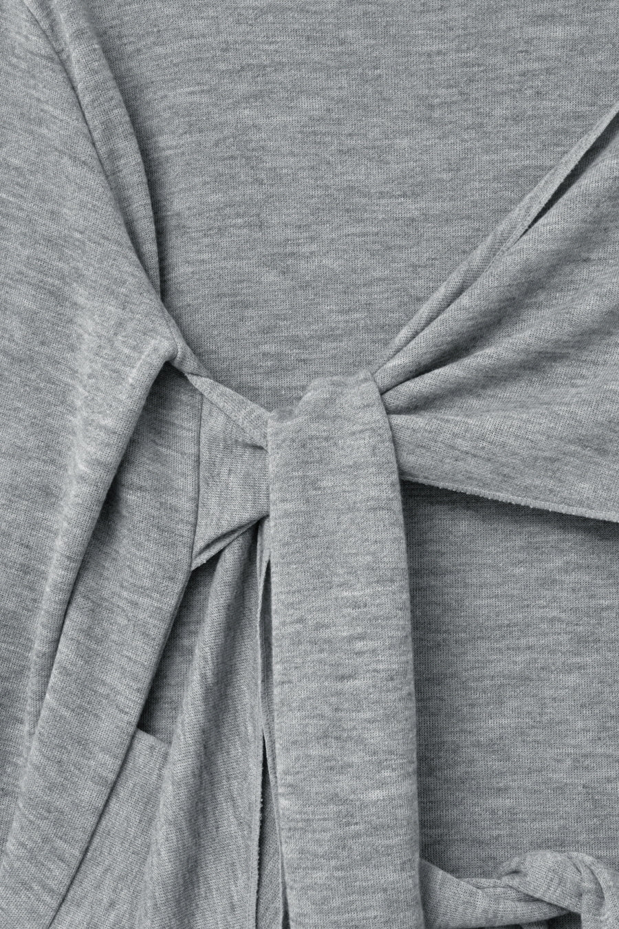 Insilence - Double-Strap Hairy T-Shirt (Grey) product image 10 | TRAB K-Fashion Australia