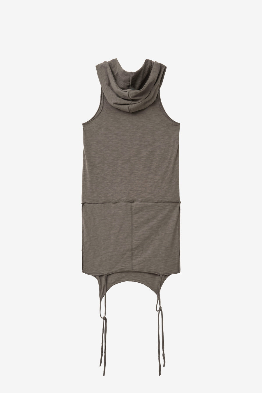 Insilence - Layered Hoodie Sleeveless (Khaki Brown) product image 10 | TRAB K-Fashion Australia