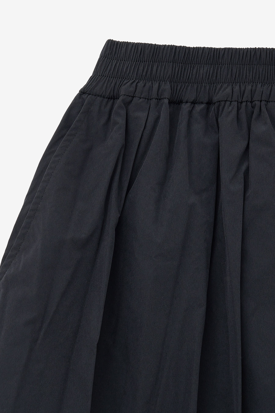 Insilence - Maxi Crease Skirt (Black) product image 12 | TRAB K-Fashion Australia