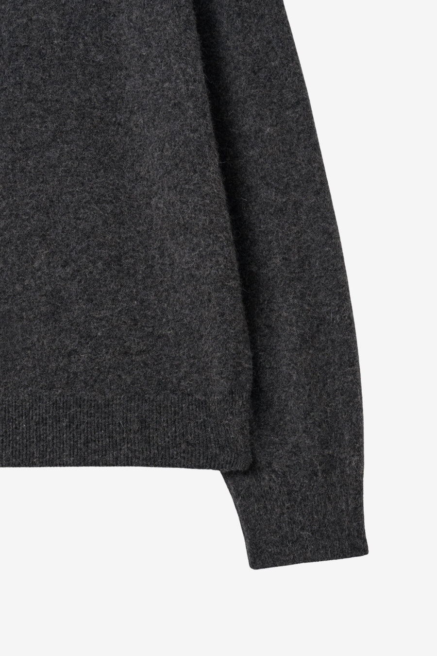 Insilence - Raccoon Crew Neck Knit (Charcoal) product image 10 | TRAB K-Fashion Australia