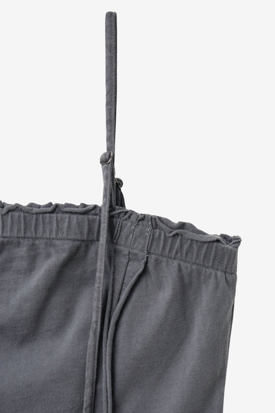 Insilence - Cotton Dyed Cut-Off Sleeveless (Charcoal) product image 10 | TRAB K-Fashion Australia