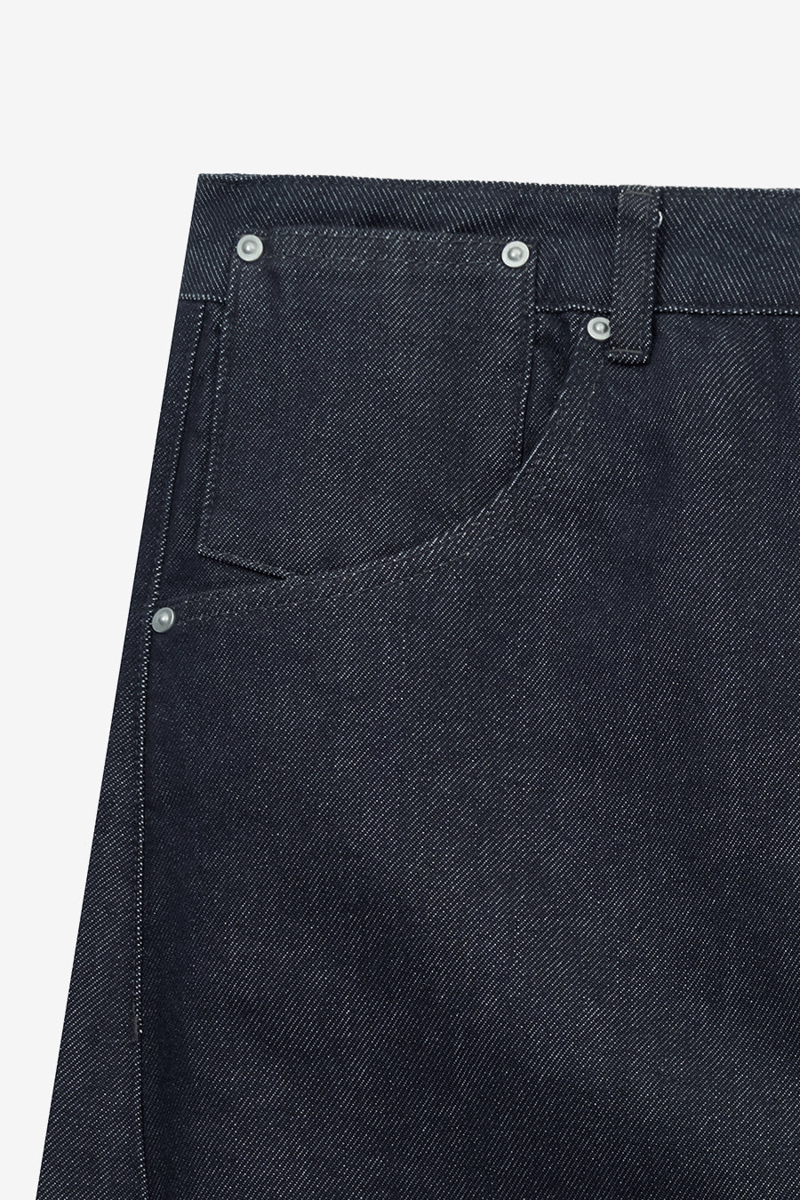 Insilence - Engineer Fit Denim Pants (Rinsed Indigo) product image 10 | TRAB K-Fashion Australia