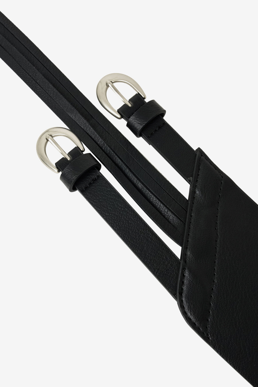 Insilence - Western Strap Belt (Black) product image 10 | TRAB K-Fashion Australia