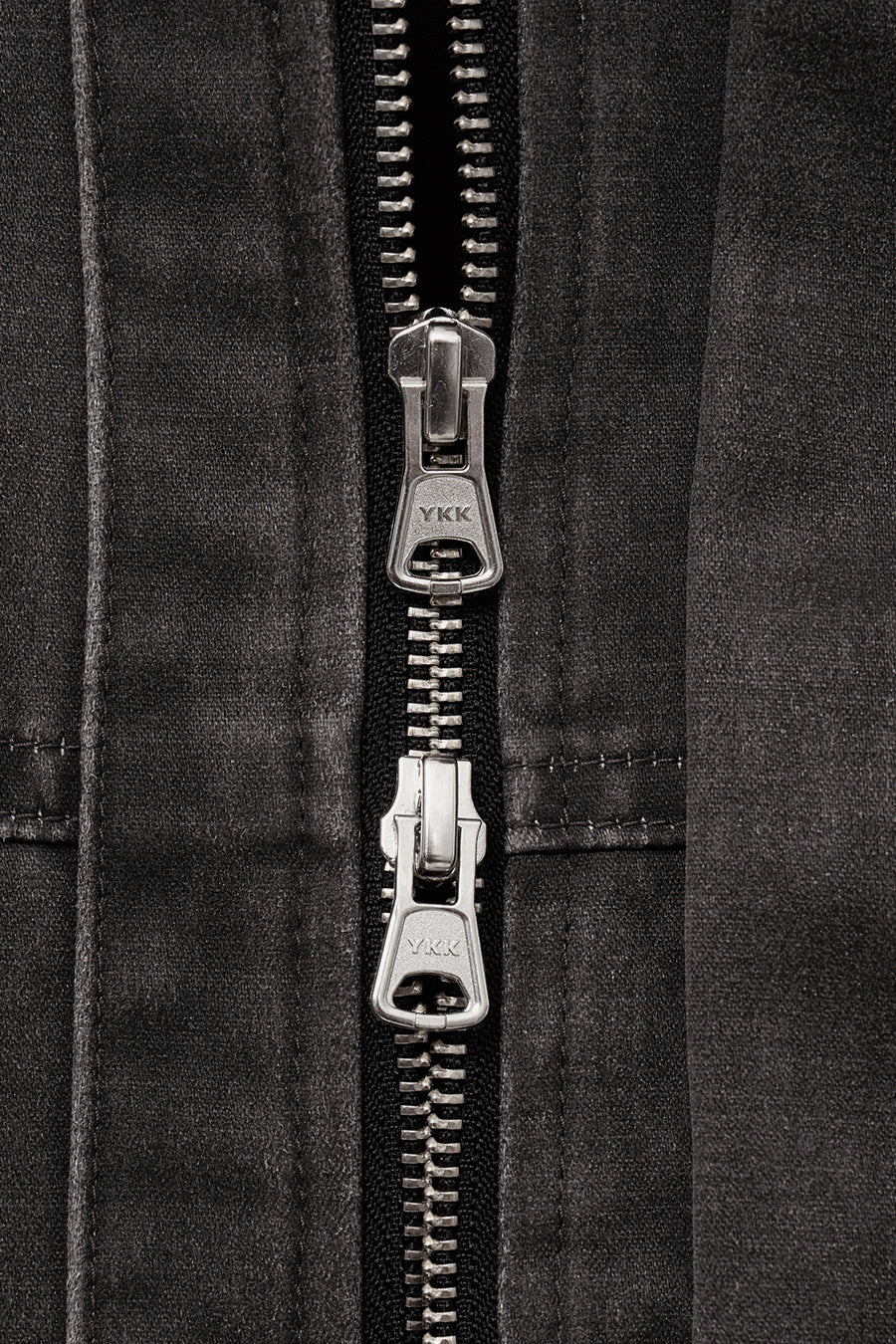 Insilence - Washed Faux Leather Jumper (Charcoal) product image 10 | TRAB K-Fashion Australia