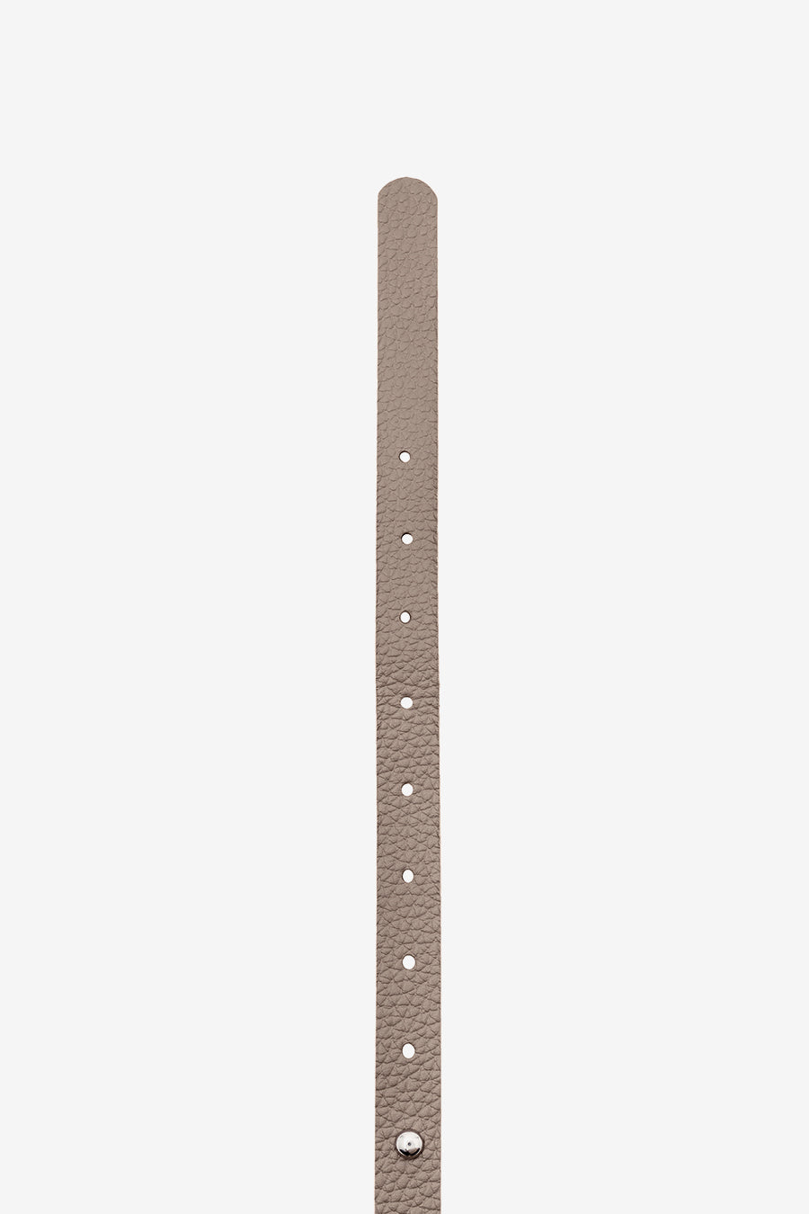 Insilence - Skinny Stud Leather Belt (Beige) product image 8 | TRAB K-Fashion Australia