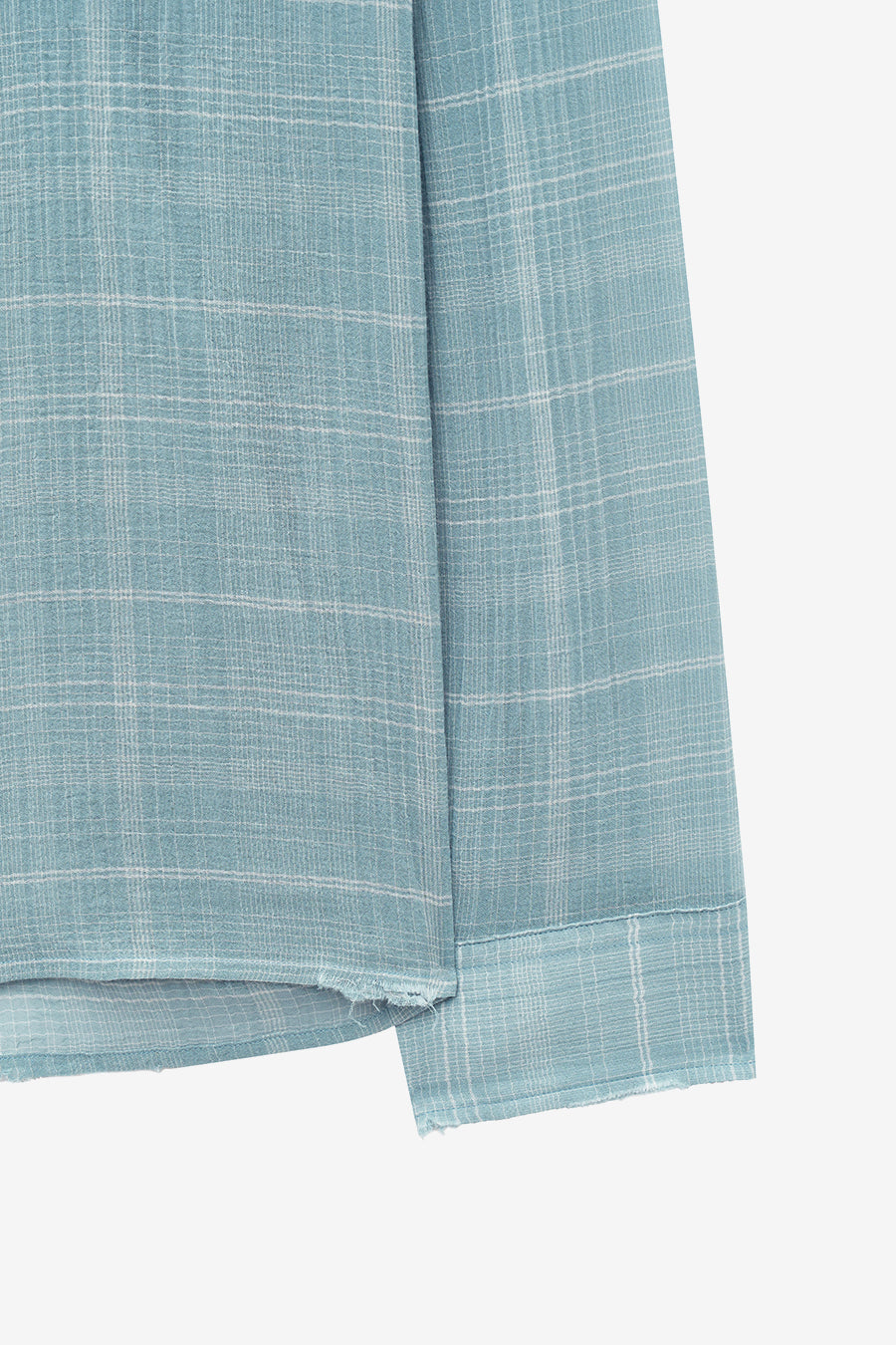 Insilence - Damaged Seer Check Shirts (Mint) product image 8 | TRAB K-Fashion Australia