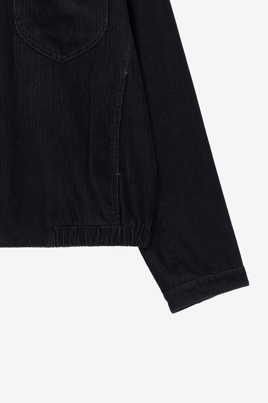 Insilence - Organic Cotton Cord Rodeo Jacket (Black) product image 8 | TRAB K-Fashion Australia