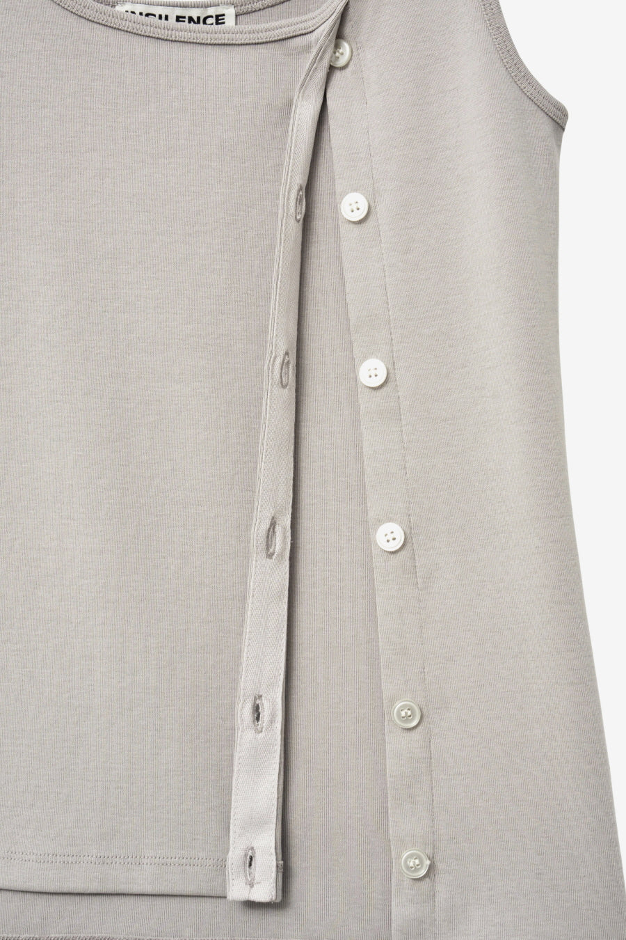 Insilence - Wearable Button Sleeveless (Warm Grey) product image 10 | TRAB K-Fashion Australia