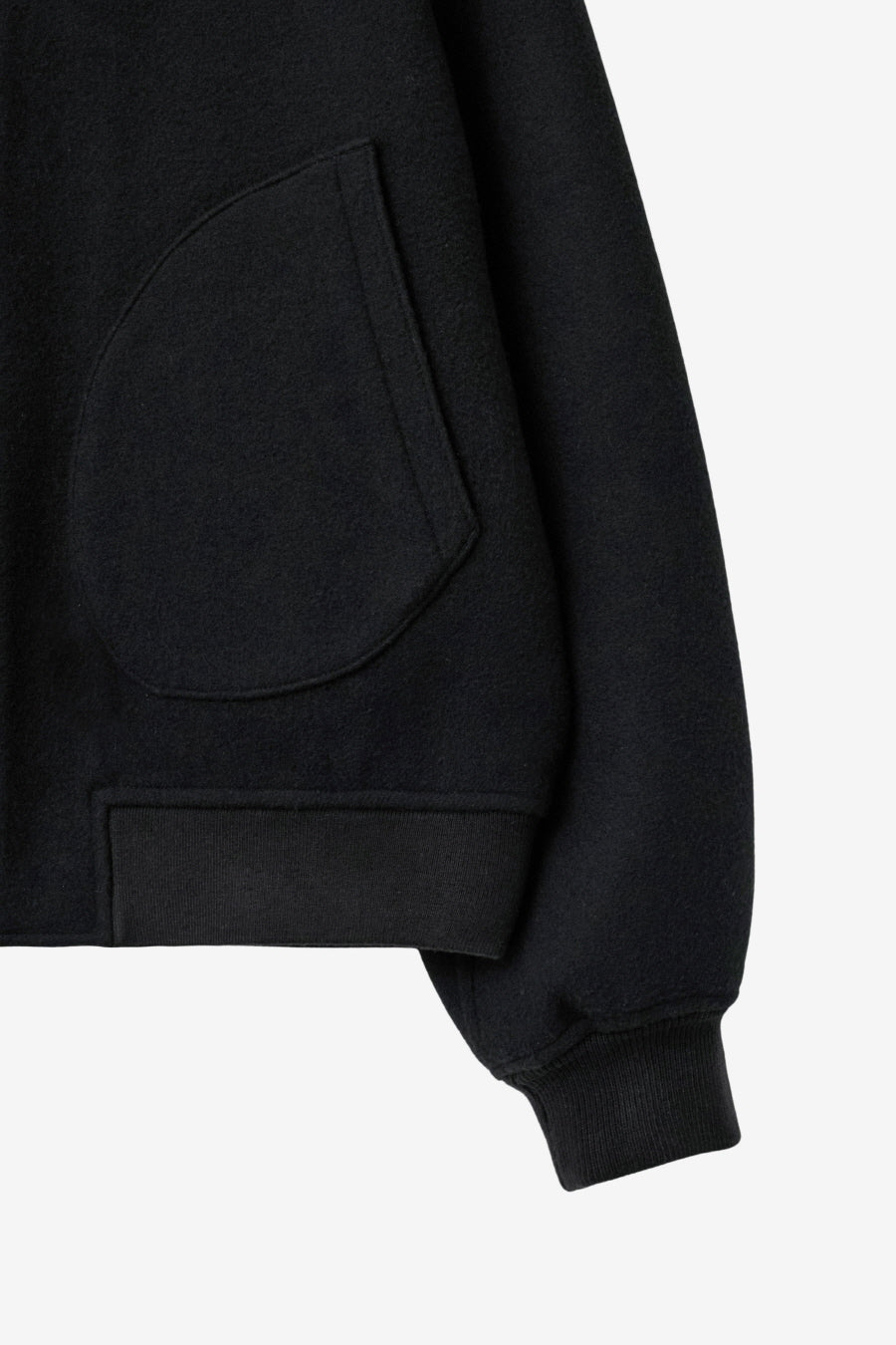 Insilence - Tasmania Wool Tanker Jacket (Black) product image 10 | TRAB K-Fashion Australia