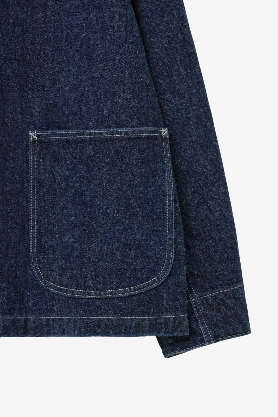 Insilence - Peach Denim Chore Jacket (Indigo) product image 10 | TRAB K-Fashion Australia